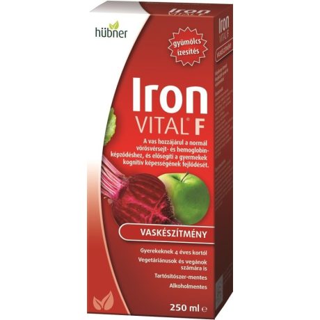 HÜBNER IRON VITAL vaskészítmény szirup 250 ml