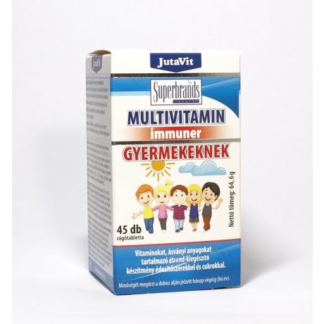 JUTAVIT IMMUNER MULTIVITAMIN gyermekeknek 45 db