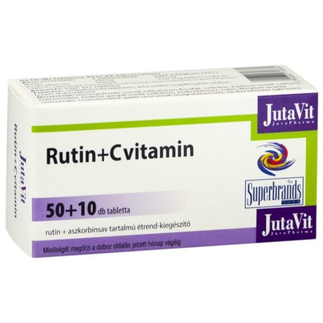 JUTAVIT RUTIN + C-VITAMIN tabletta 60 db