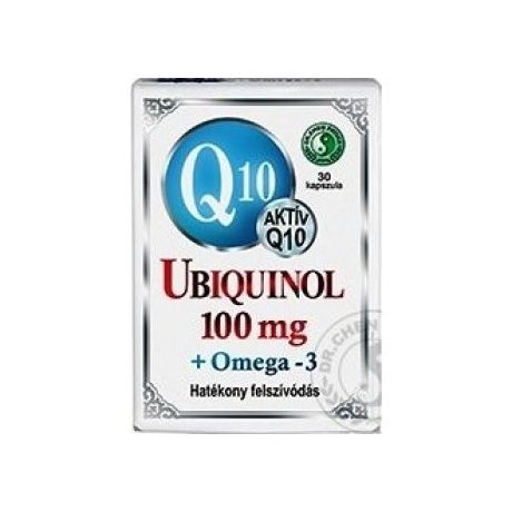 DR. CHEN Q10 UBIQUINOL 100 mg OMEGA-3 kapszula 30 db