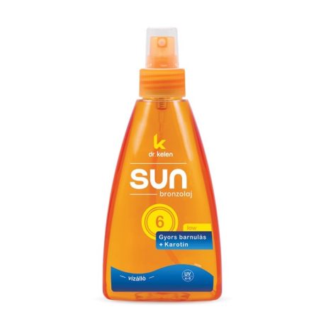 Dr. Kelen Sun F6 bronzolaj - pumpás 150 ml