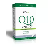 INTERHERB Q10 GINKGO EXTRAKTUM kapszula 30 db