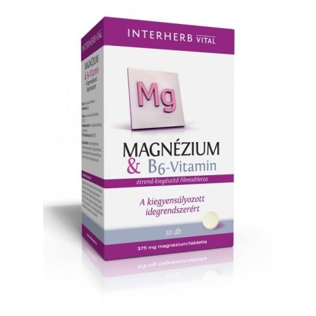 INTERHERB MAGNÉZIUM B6 filmtabletta 30 db