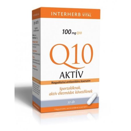 INTERHERB Q10 AKTIV 100 mg kapszula 30 DB