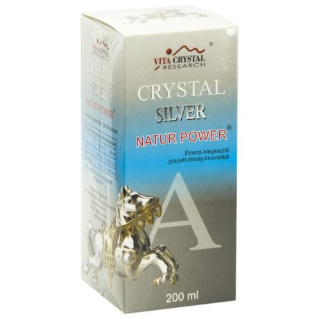 CRYSTAL SILVER NATUR POWER étrend-kiegészítő 200 ml