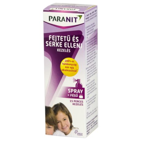 PARANIT FEJTETŰ és SERKEIRTÓ spray + fésű 1 db