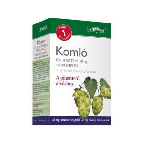 Interherb NAPI1 Komló Extraktum 60 mg 30 db