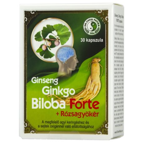 DR. CHEN GINSENG GINKGO BILOBA FORTE kapszula 30 db