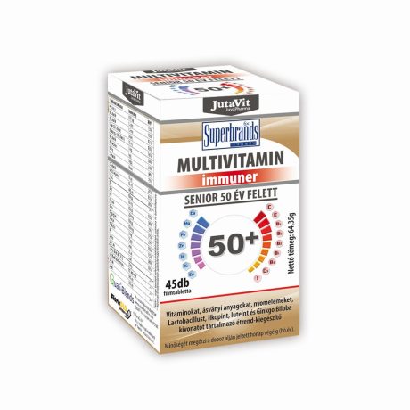 JUTAVIT MULTIVITAMIN SENIOR 50+ filmtabletta 45 db