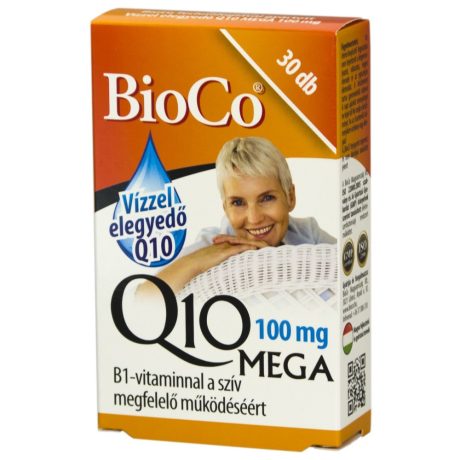 BIOCO Q10 MEGA 100 mg B1-VITAMINNAl kapszula 30 db