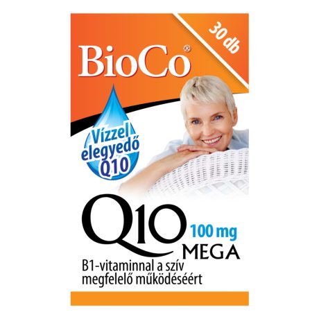 BIOCO Q10 MEGA 100 mg B1-VITAMINNAl kapszula 30 db