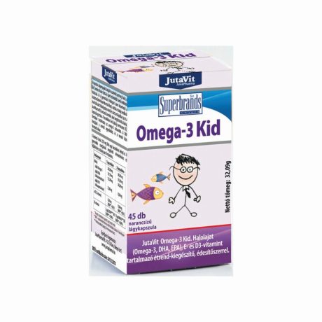 JUTAVIT OMEGA-3 KID lágykapszula 45 db