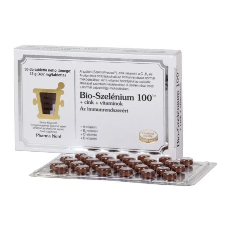 BIO-SZELÉNIUM 100+cink+vitaminok tabletta 30 db