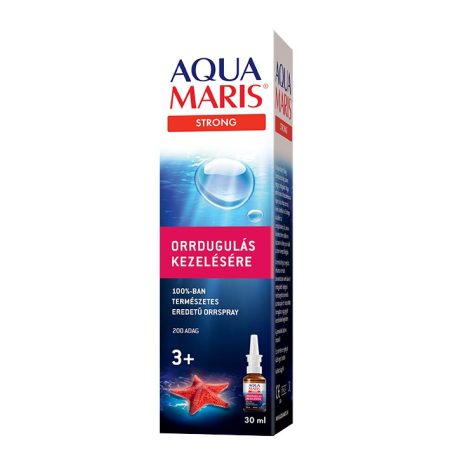 AQUA MARIS STRONG hipertóniás orrspray 30 ml