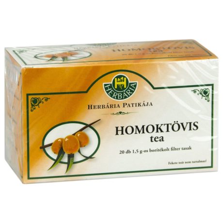 HERBÁRIA HOMOKTÖVIS tea filteres 20 DB
