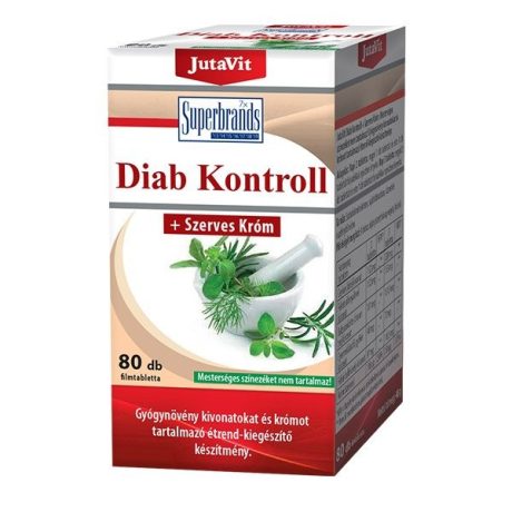 JUTAVIT DIAB KONTROLL tabletta 80 db