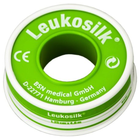 LEUKOSILK 4,6 m x 1.25 cm ragtapasz 1 db