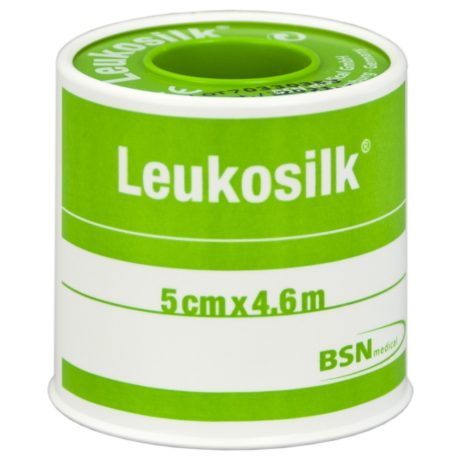 LEUKOSILK 4,6 m x 5 cm ragtapasz 1 db