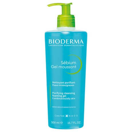 BIODERMA SÉBIUM MOUSSANT TISZTÍTÓ HABZÓ GÉL 500 ML