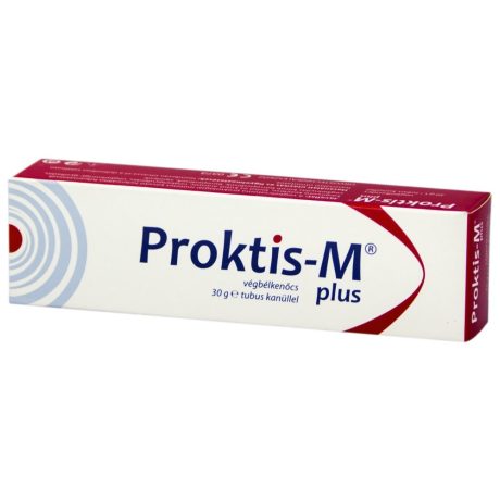 PROKTIS-M PLUS végbélkenőcs 30 g