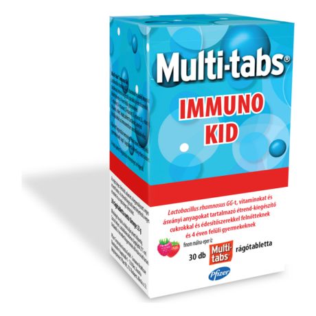 MULTI TABS IMMUNO KID rágótabletta 30 db