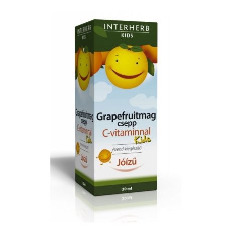 INTERHERB KIDS GRAPEFRUITMAG csepp C-vitaminnal 20 ml