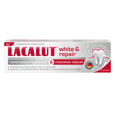 LACALUT WHITE és REPAIR fogkrém 75 ml