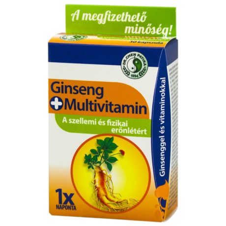DR. CHEN GINSENG MULTIVITAMIN kapszula 30 db