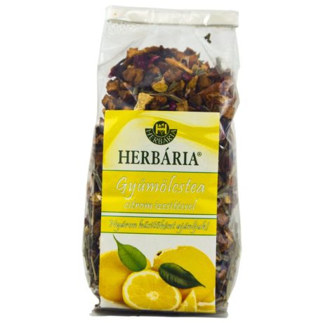 HERBÁRIA GYÜMÖLCSTEA citrom darabokkal 120 G