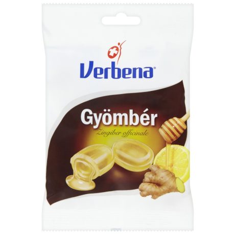 VERBENA gyömbér cukorka 60 g