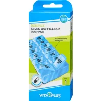 VITAPLUS gyógyszeradagoló heti 2 rekeszes 1 db