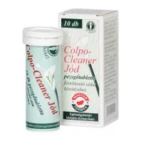   COLPO-CLEANER JÓD pezsgőtabletta fertőtlenítő oldathoz 10 db