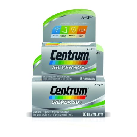CENTRUM SILVER 50+ multivitamin "100+30" akciós csomag