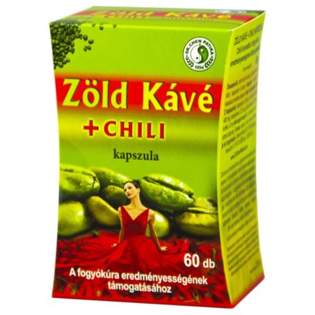 DR.CHEN ZÖLD KÁVÉ + CHILI kapszula 60 DB