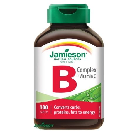 JAMIESON B-KOMPLEX C-VITAMINNAL tabletta 100 db