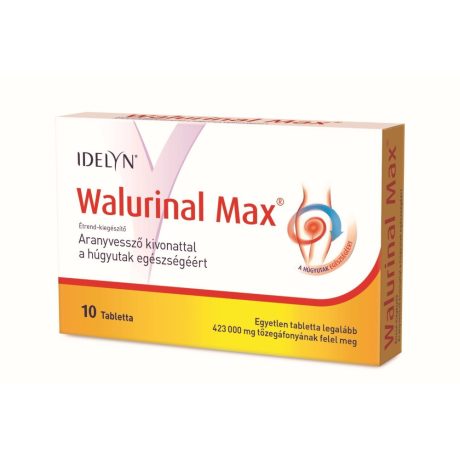 WALMARK WALURINAL MAX ARANYVESSZŐ 36 mg tabletta 10 db