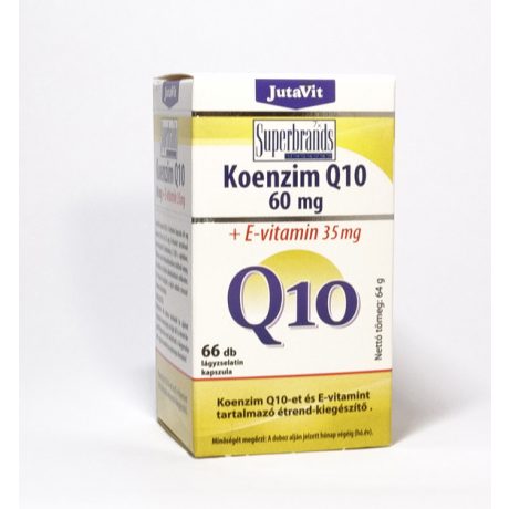 JUTAVIT KOENZIM Q10 60 mg + E-VITAMIN tabletta 66 db
