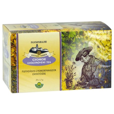 PANNONHALMI GYOMOR gyógynövény filteres tea 20 db