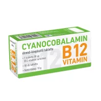 CYANOCOBALAMIN-B12 vitamin tabletta 50 db