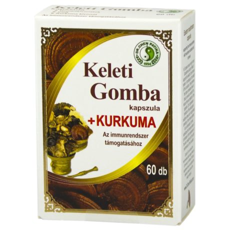 DR.CHEN KELETI GOMBA + KURKUMA kapszula 60 DB
