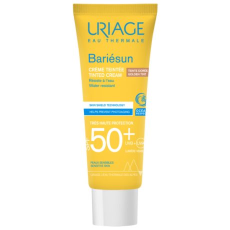 URIAGE BARIÉSUN színezett arckrém SPF50+ sötét árnyalat 50 ml