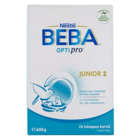 BEBA OPTIPRO JUNIOR 2+ tápszer 600 g