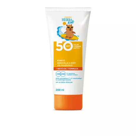 HERBÁRIA SPF50+ naptej gyermekeknek 200 ml