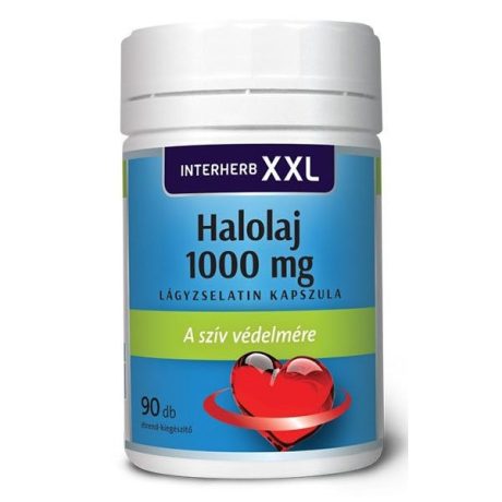 INTERHERB XXL halolaj 1000 mg kapszula 90 db