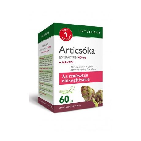 Interherb Articsóka Extraktum 400 mg 60 db