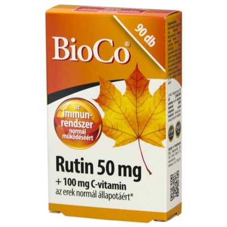 BIOCO RUTIN 50 mg C-VITAMIN 100 mg tabletta 90 DB