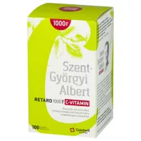   SZENT-GYÖRGYI ALBERT 1000 mg RETARD C-VITAMIN tabletta 100 db