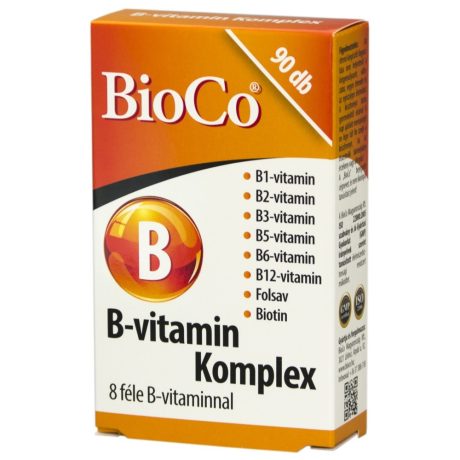 BIOCO B-VITAMIN KOMPLEX tabletta 90 DB
