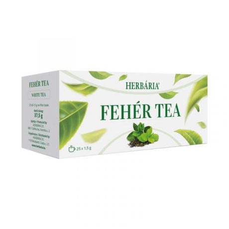 HERBÁRIA FEHÉR TEA filteres 20 db