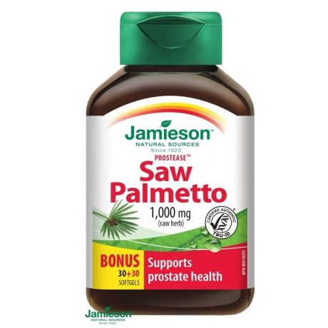 JAMIESON SAW PALMETTO fűrészpálma 125mg kapszula 60 DB